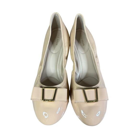 Elegant Cream Wedge Shoes - Picture 3 of 14